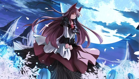 Обои на рабочий стол Кагеро Имаизуми / Kagerou Imaizumi из Тохо / Touhou Project