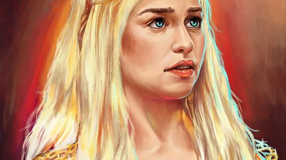 Обои на рабочий стол Дэйнерис Таргариен / Daenerys Targaryen