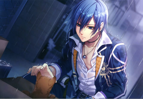 Обои на рабочий стол Yukito Karasuma / Юкито Карасума из игры Glass Heart Princess / Стеклянное Сердце Принцессы