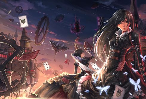 Обои на рабочий стол Арт по игре American McGees Alice: Madness Returns, художник DanteWontDie