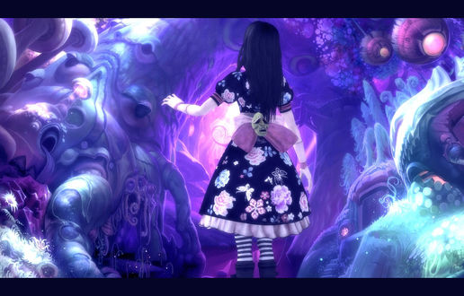 Обои на рабочий стол Alice / Алиса из игры American McGees Alice: Madness Returns