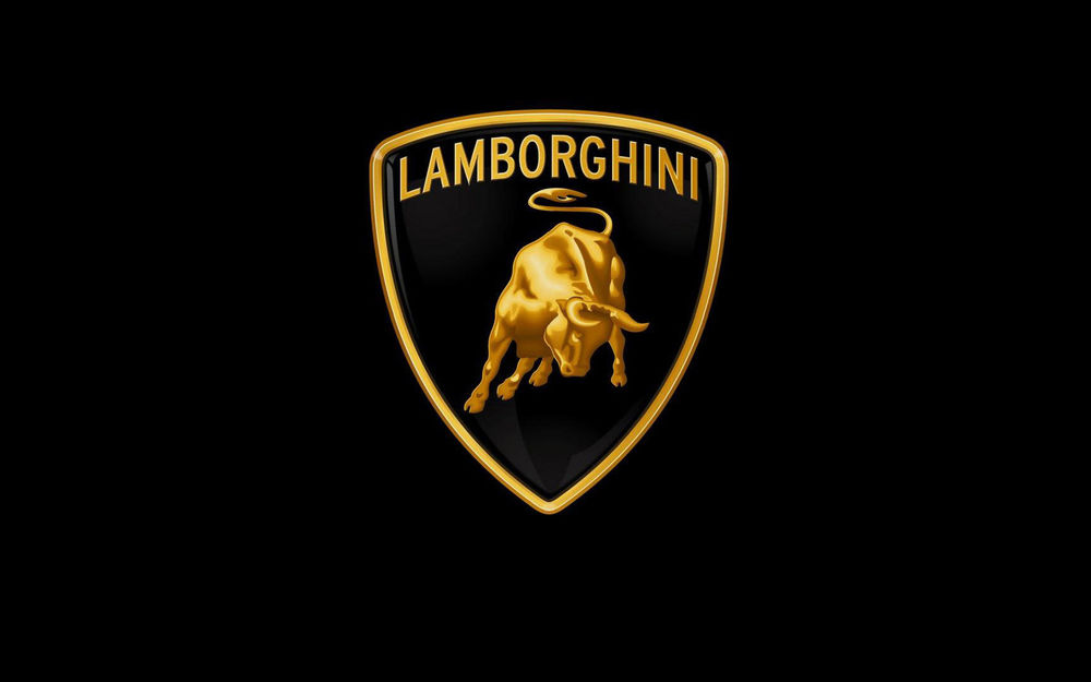 Обои для рабочего стола Авто Эмблема концерна Lamborghini / Ламборгини