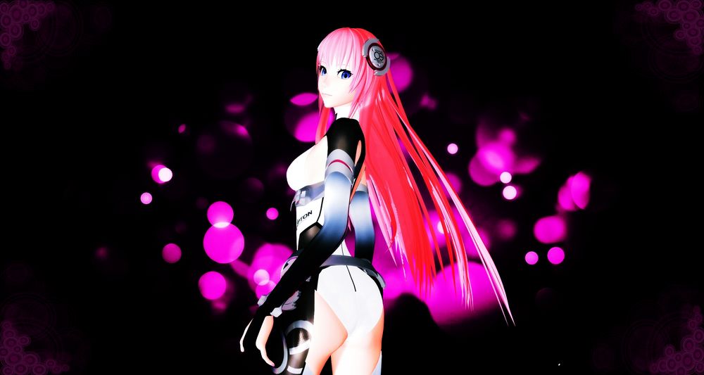 Обои для рабочего стола Vocaloid Megurine Luka / Вокалоид Мегурине Лука