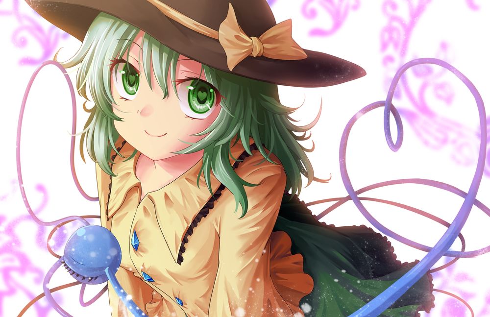 Обои для рабочего стола Komeiji Koishi / Комейдзи Коиши из игры Touhou project / Проект Восток