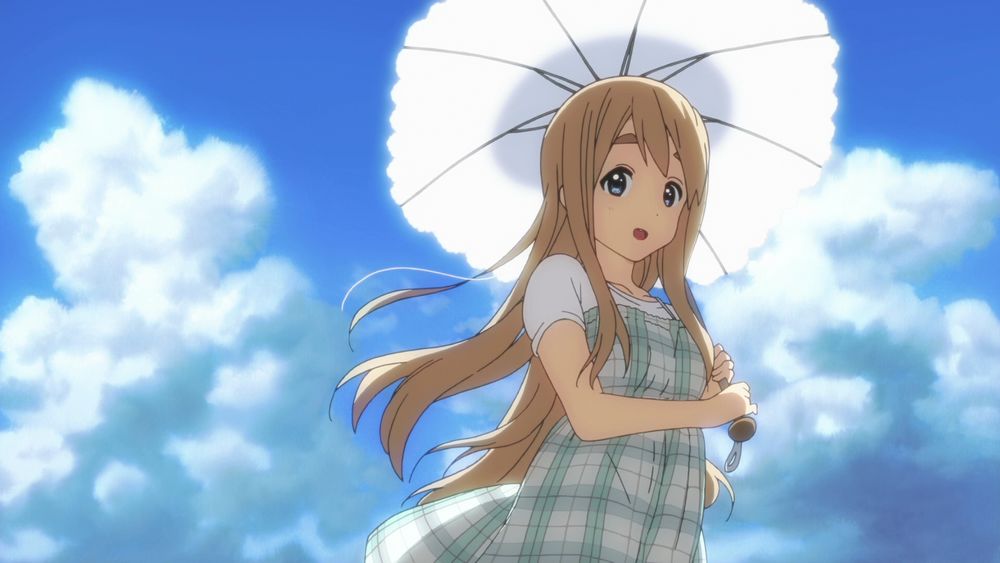 Обои для рабочего стола Tsumugi Kotobuki / Цумуги Котобуки из аниме Клуб легкой музыки / K-ON