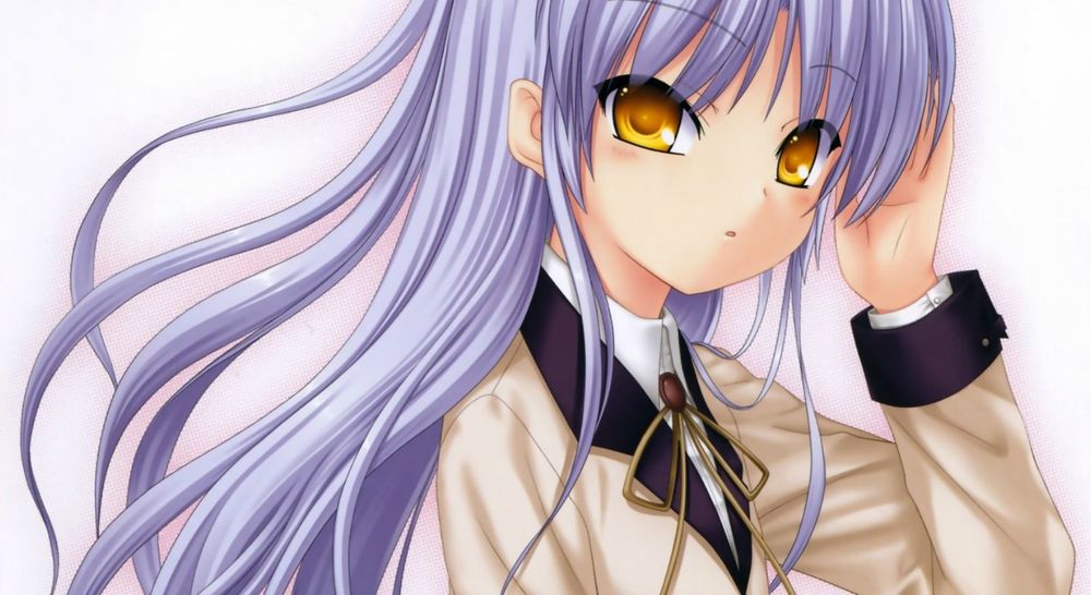Обои для рабочего стола Kanade Tachibana / Канадэ Татибана из аниме Angel Beats! / Ангельские ритмы!