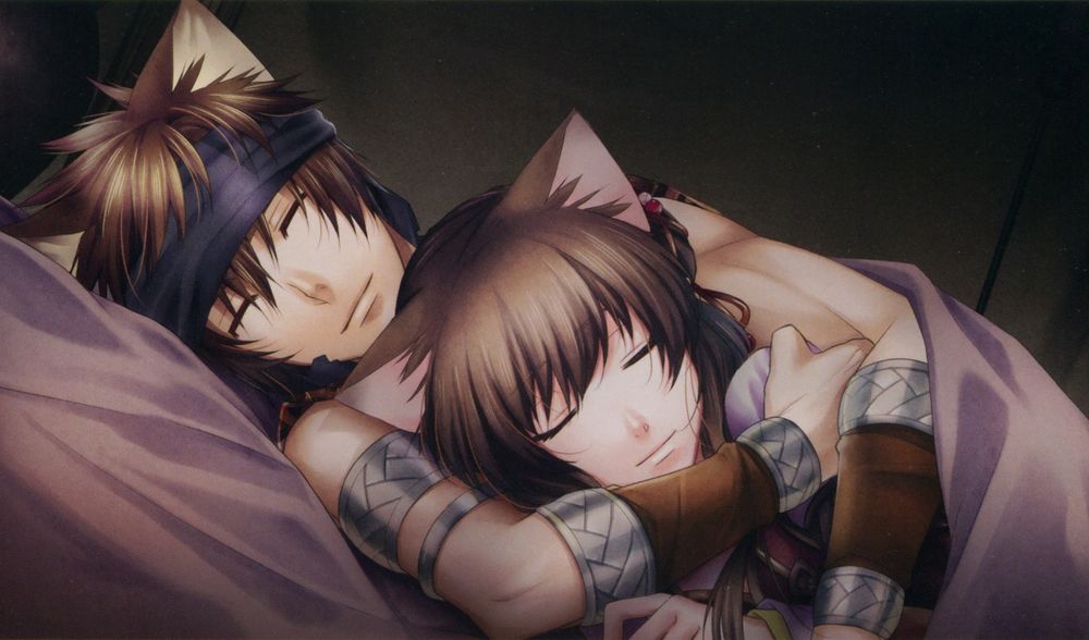 Обои для рабочего стола Персонажи из игры Jyuzaengi ~Engetsu Sangokuden~/ Исторический роман Тринадцатого Зодиака. Сказание о Полумесяце Троецарствия