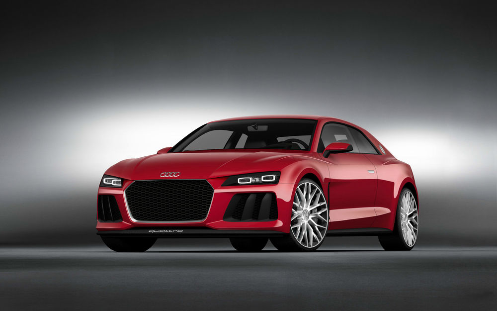 Обои для рабочего стола Автомобиль Ауди Спорт Куаттро Лейзерлайт / Audi Sport Quattro Laserlight Concept