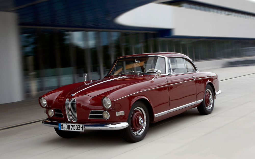 Обои для рабочего стола Автомобиль БМВ 503 / BMW 503 Coupe 1959 года выпуска
