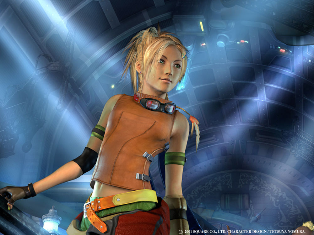 Обои для рабочего стола Final Fantasy blondy girl