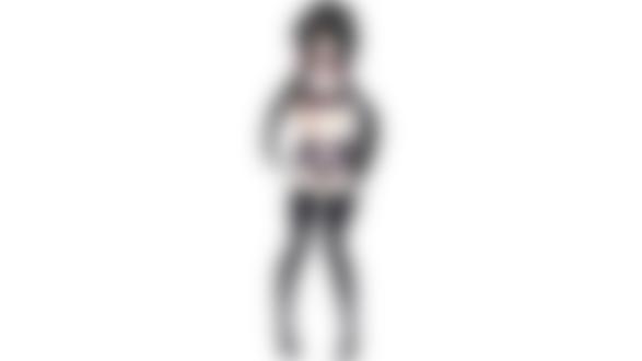 Обои на рабочий стол Kurumi Tokisaki / Куруми Токисаки в сексуальном белье на белом фоне, из аниме Date A Live / Рандеву с жизнью