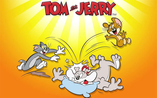 Обои на рабочий стол Мультфильм Том и Джерри / Tom & Jerry, обои для  рабочего стола, скачать обои, обои бесплатно