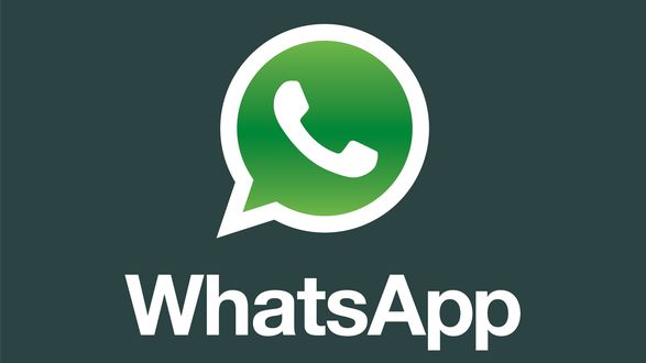 Обои на рабочий стол Логотип программы WhatsApp