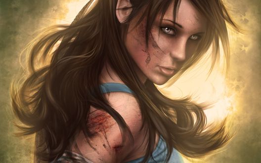 Обои на рабочий стол Игра Расхитительница гробниц / Tomb Raider, и ее героиня Lara Croft / Лара Крофт