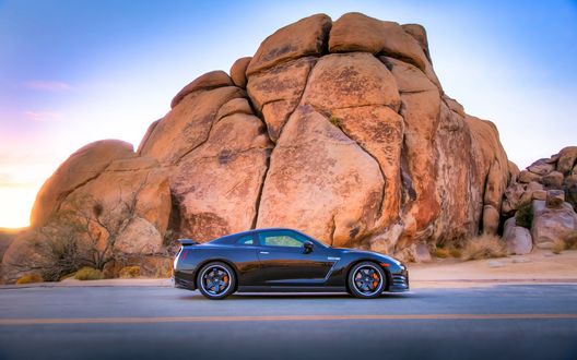 Обои на рабочий стол Новинка Nissan GT / Ниссан 2014 года
