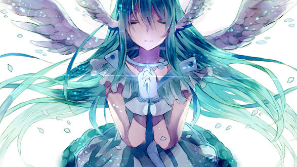Обои на рабочий стол Vocaloid Hatsune Miku / Вокалоид Хатцуне Мику