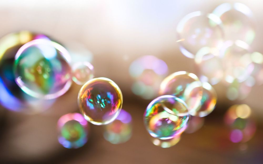 Пузыри на рабочий стол