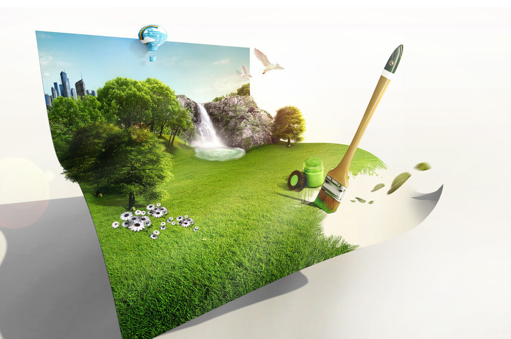 Обои для рабочего стола 3D обои безмятежность для Windows