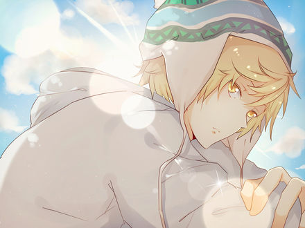 Обои на рабочий стол Yukine / Юкине из аниме Noragami / Падший Бог