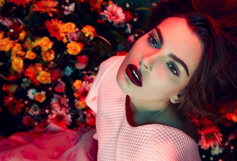 Обои на рабочий стол Модель Semka Semenchenko by Sandrine Dulermo and Michael Labica for HIA magazine 2014