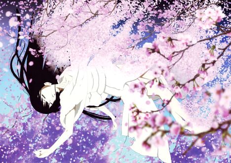 Обои на рабочий стол Enma Ai / Энма Ай из аниме Адская девочка / Hell Girl / Jigoku Shoujo