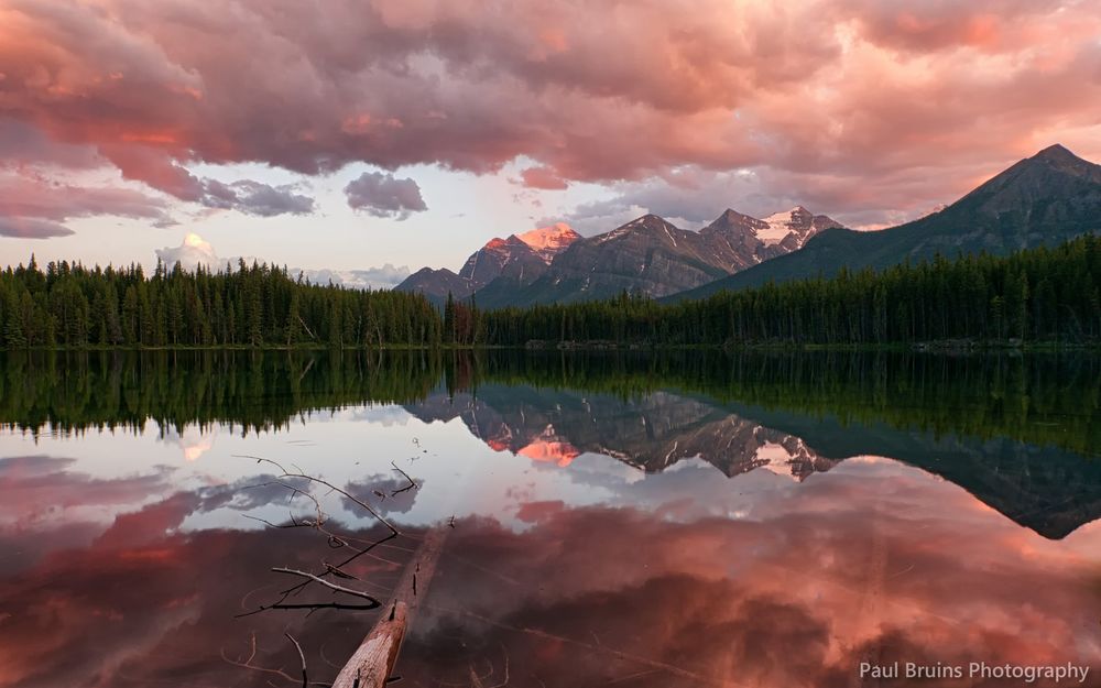 Обои для рабочего стола Национальный парк Банф, Канада / Banff, Canada, фотограф Paul Bruins