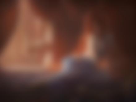 Обои для рабочего стола Полуобнаженная девушка с кинжалом в руке
