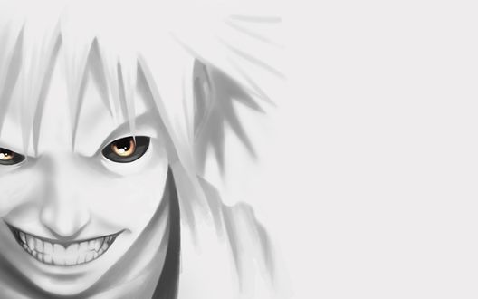 Обои на рабочий стол Пустой Ичиго Куросаки из аниме Блич / Bleach