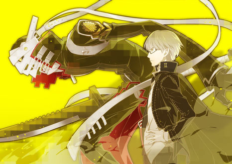 Обои на рабочий стол Shin Megami / Шин Мегами из аниме PERSONA 4 / Персона 4