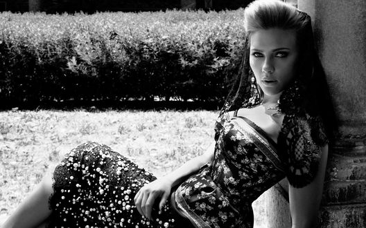 Обои на рабочий стол Актриса Скарлетт Йоханссон / Scarlett Johansson