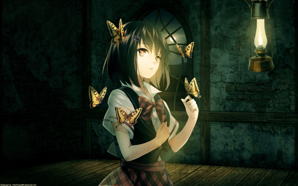 Обои для рабочего стола Аmakura Мio / Амакура Мио из игры Fatal Frame