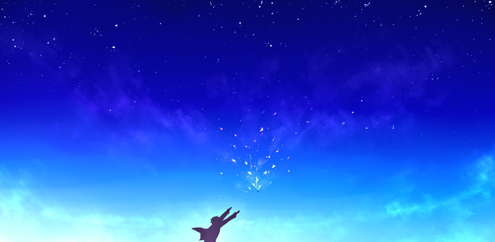 Обои для рабочего стола Kanbara Akihito / Канбара Акихито из аниме Kyoukai no Kanata / За гранью