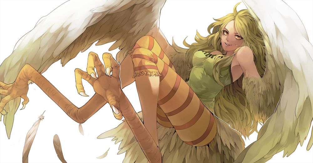Обои для рабочего стола Моне / Monet из аниме Ван Пис / One Piece