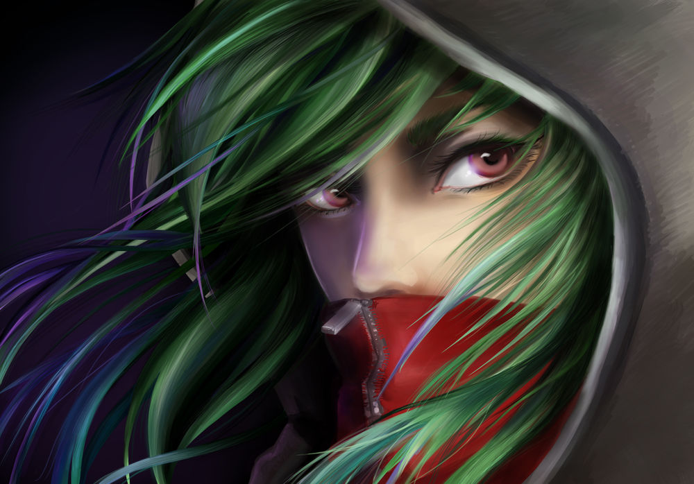 Обои для рабочего стола Kido Tsubomi / Цубоми Кидо из аниме Призрачный Проект / Kagerou Project