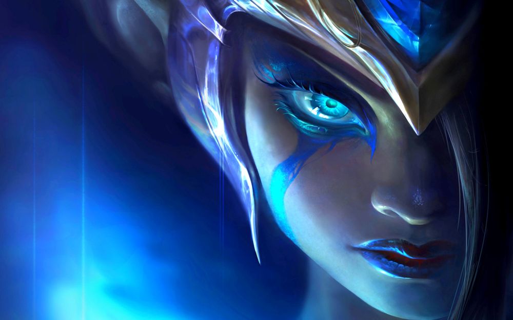 Обои для рабочего стола Героиня игры League of Legends / Лига Легенд