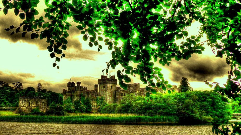 Обои для рабочего стола Замок Эшфорд / Ashford Castle, Ирландия / Ireland
