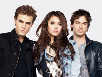 Обои на рабочий стол Актеры из сериала Дневники вампира / The Vampire Diaries