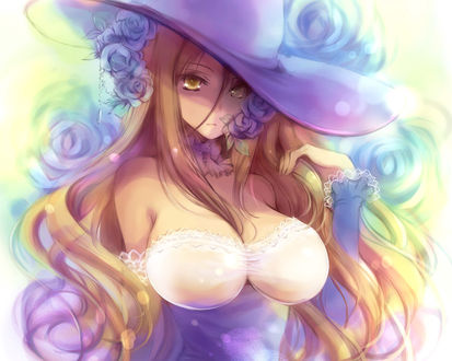 Обои на рабочий стол Волшебница из игры Dragon’s Crown