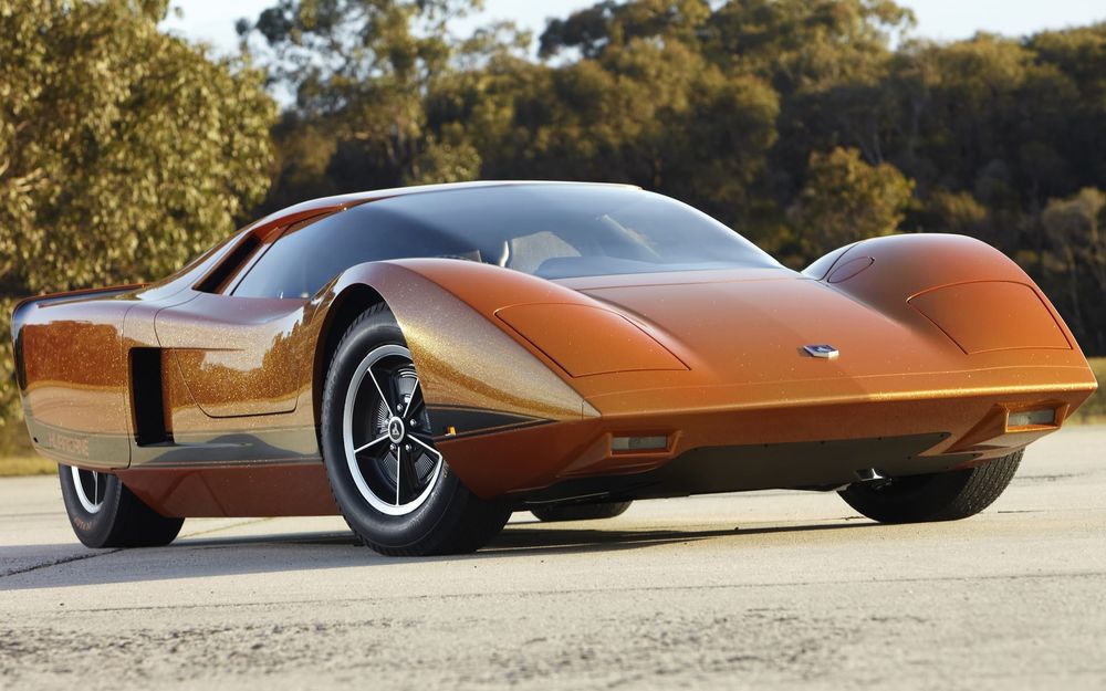 Обои для рабочего стола Итальянский спорткар Holden Nurricane Concept (1969)