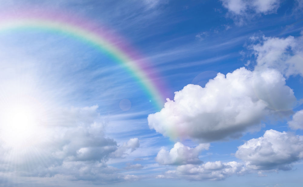 В небе над Тюменью двойная радуга. Подборка атмосферных фото от горожан