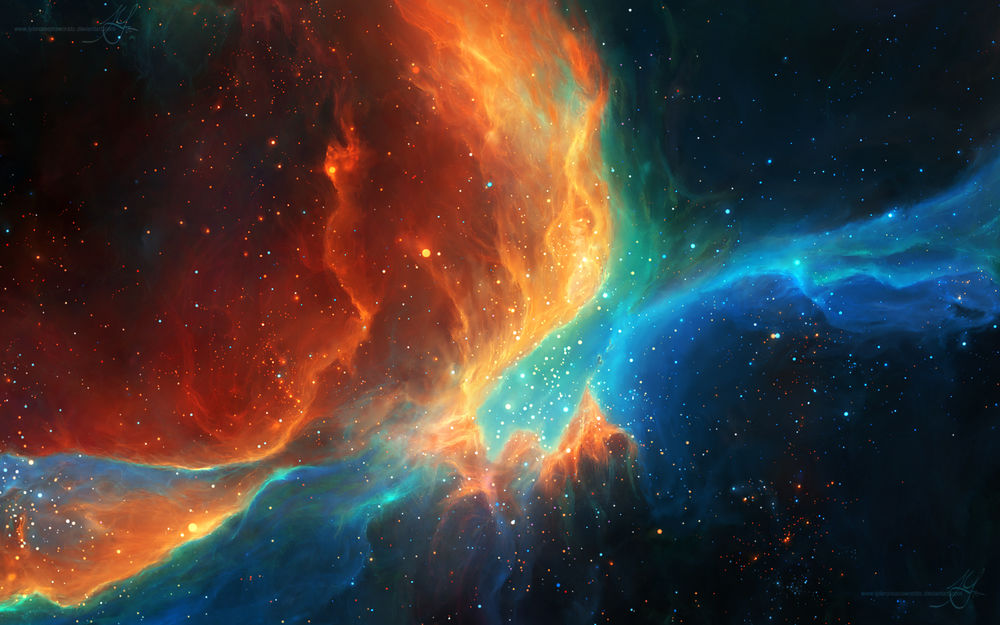 Обои для рабочего стола Работа From the Ashes / из пепла, by TylerCreatesWorlds