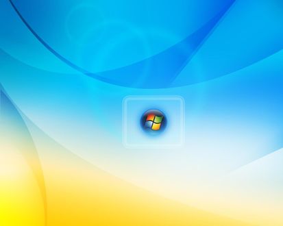 Обои на рабочий стол Надпись Microsoft Windows