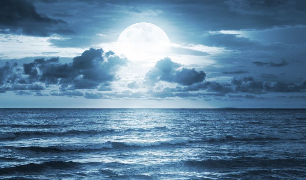 Лунная Ночь На Море Фото