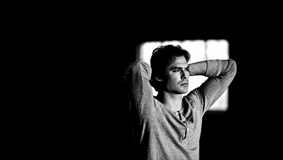 Обои на рабочий стол Актер Иен Сомерхолдер / Ian Somerhalder