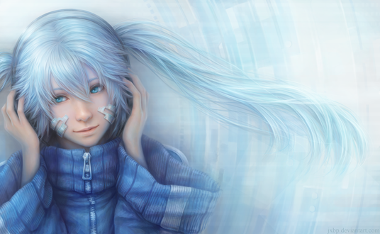 Обои на рабочий стол Enomoto Takane / Эномото Таканэ из аниме Kagerou Project / Призрачный проект