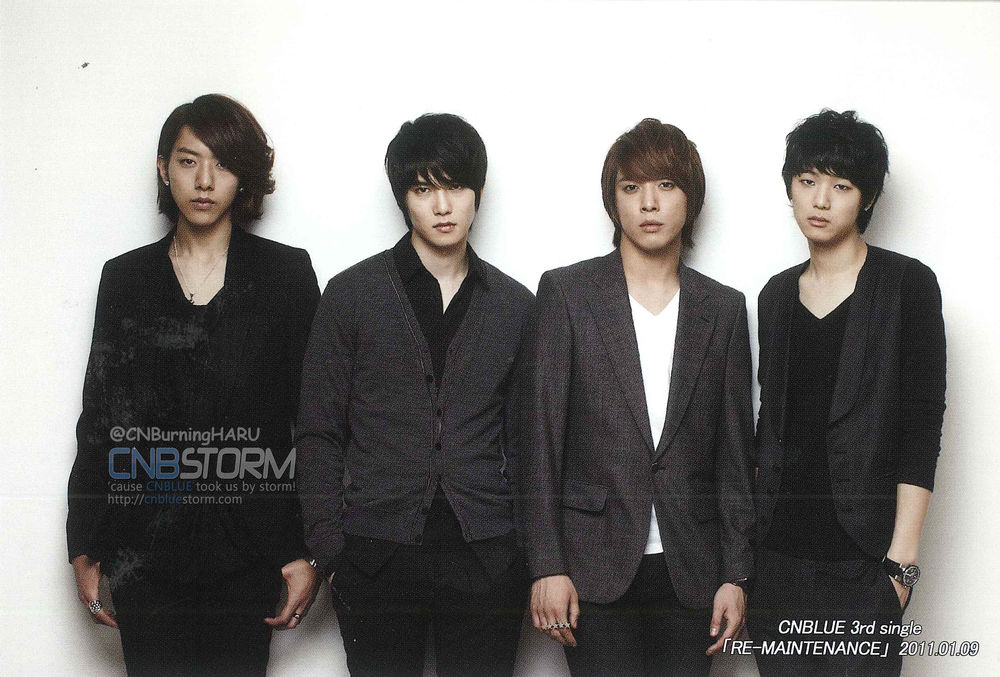 Обои для рабочего стола Южнокорейская группа CNBlue