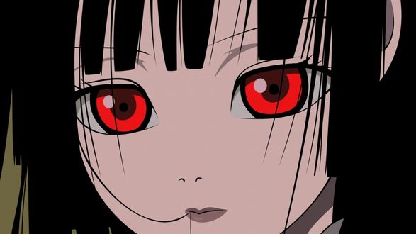 Обои на рабочий стол Enma Ai / Энма Ай из аниме Адская девочка / Hell Girl / Jigoku Shoujo