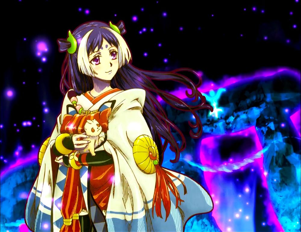 Обои для рабочего стола Химико / Himiko из аниме Нобунага - Величайший глупец / Nobunaga the Fool