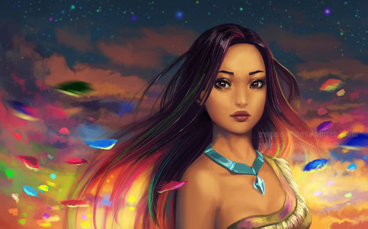 Обои на рабочий стол Pocahontas / Покахонтас, ву yuuza