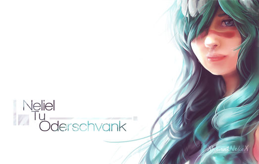 Обои на рабочий стол Nelliel Tu Oderschvank / Неллиел Ту Одершванк из аниме Bleach / Блич